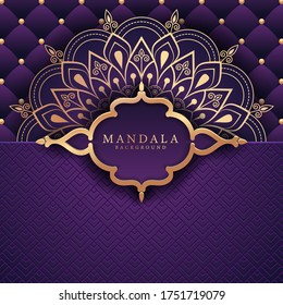 Luxury mandala background with golden arabesque pattern Arabic Islamic east style. Ramadan Style Decorative mandala. Mandala for print, poster, cover, brochure, flyer, banner