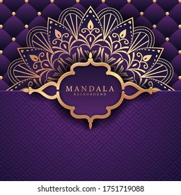 Luxury mandala background with golden arabesque pattern Arabic Islamic east style. Ramadan Style Decorative mandala. Mandala for print, poster, cover, brochure, flyer, banner