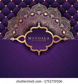 Luxury mandala background with golden arabesque pattern Arabic Islamic east style. Ramadan Style Decorative mandala. Mandala for print, poster, cover, brochure, flyer, banner