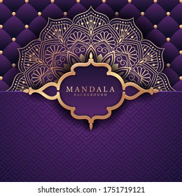 Luxury mandala background with golden arabesque pattern Arabic Islamic east style. Ramadan Style Decorative mandala. Mandala for print, poster, cover, brochure, flyer, banner