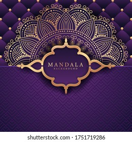 Luxury mandala background with golden arabesque pattern Arabic Islamic east style. Ramadan Style Decorative mandala. Mandala for print, poster, cover, brochure, flyer, banner