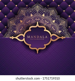 Luxury mandala background with golden arabesque pattern Arabic Islamic east style. Ramadan Style Decorative mandala. Mandala for print, poster, cover, brochure, flyer, banner