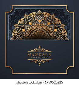 Luxury mandala background with golden arabesque pattern Arabic Islamic east style.
 Ramadan Style Decorative mandala. Mandala for print, poster, cover, brochure, flyer, banner