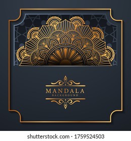 Luxury mandala background with golden arabesque pattern Arabic Islamic east style.
 Ramadan Style Decorative mandala. Mandala for print, poster, cover, brochure, flyer, banner

