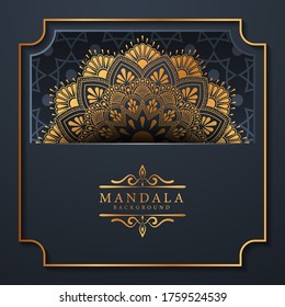 Luxury mandala background with golden arabesque pattern Arabic Islamic east style.
 Ramadan Style Decorative mandala. Mandala for print, poster, cover, brochure, flyer, banner

