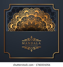 Luxury mandala background with golden arabesque pattern Arabic Islamic east style.
 Ramadan Style Decorative mandala. Mandala for print, poster, cover, brochure, flyer, banner
