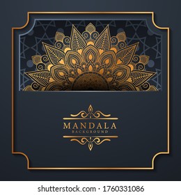 Luxury mandala background with golden arabesque pattern Arabic Islamic east style.
 Ramadan Style Decorative mandala. Mandala for print, poster, cover, brochure, flyer, banner
