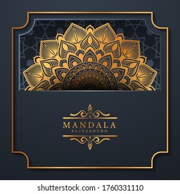 Luxury mandala background with golden arabesque pattern Arabic Islamic east style.
 Ramadan Style Decorative mandala. Mandala for print, poster, cover, brochure, flyer, banner

