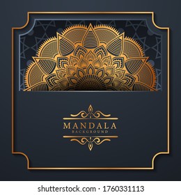 Luxury mandala background with golden arabesque pattern Arabic Islamic east style.
 Ramadan Style Decorative mandala. Mandala for print, poster, cover, brochure, flyer, banner
