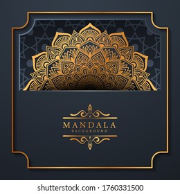 Luxury mandala background with golden arabesque pattern Arabic Islamic east style.
 Ramadan Style Decorative mandala. Mandala for print, poster, cover, brochure, flyer, banner

