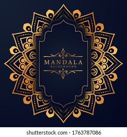 Luxury mandala background with golden arabesque pattern Arabic Islamic east style.
 Ramadan Style Decorative mandala. Mandala for print, poster, cover, brochure, flyer, banner