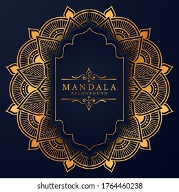 Luxury mandala background with golden arabesque pattern Arabic Islamic east style.
 Ramadan Style Decorative mandala. Mandala for print, poster, cover, brochure, flyer, banner