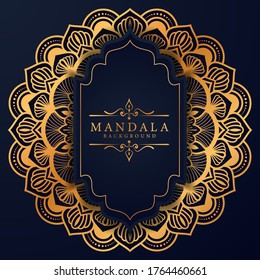 Luxury mandala background with golden arabesque pattern Arabic Islamic east style.
 Ramadan Style Decorative mandala. Mandala for print, poster, cover, brochure, flyer, banner
