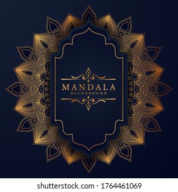 Luxury mandala background with golden arabesque pattern Arabic Islamic east style.
 Ramadan Style Decorative mandala. Mandala for print, poster, cover, brochure, flyer, banner