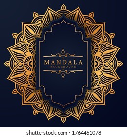 Luxury mandala background with golden arabesque pattern Arabic Islamic east style.
 Ramadan Style Decorative mandala. Mandala for print, poster, cover, brochure, flyer, banner