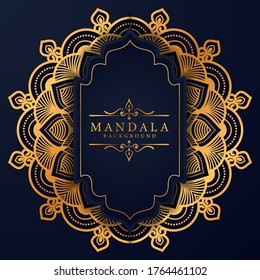 Luxury mandala background with golden arabesque pattern Arabic Islamic east style.
 Ramadan Style Decorative mandala. Mandala for print, poster, cover, brochure, flyer, banner