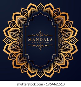 Luxury mandala background with golden arabesque pattern Arabic Islamic east style.
 Ramadan Style Decorative mandala. Mandala for print, poster, cover, brochure, flyer, banner