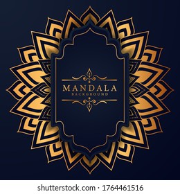 Luxury mandala background with golden arabesque pattern Arabic Islamic east style.
 Ramadan Style Decorative mandala. Mandala for print, poster, cover, brochure, flyer, banner