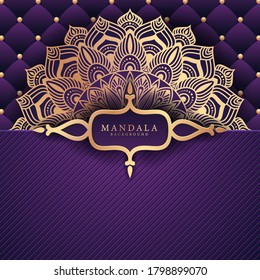 Luxury mandala background with golden arabesque pattern Arabic Islamic east style. Ramadan Style Decorative mandala. Mandala for print, poster, cover, brochure, flyer, banner