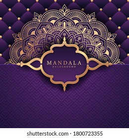Luxury mandala background with golden arabesque pattern Arabic Islamic east style. Ramadan Style Decorative mandala. Mandala for print, poster, cover, brochure, flyer, banner