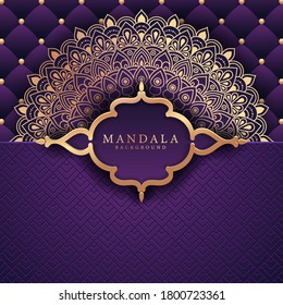 Luxury mandala background with golden arabesque pattern Arabic Islamic east style. Ramadan Style Decorative mandala. Mandala for print, poster, cover, brochure, flyer, banner