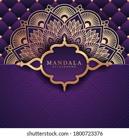 Luxury mandala background with golden arabesque pattern Arabic Islamic east style. Ramadan Style Decorative mandala. Mandala for print, poster, cover, brochure, flyer, banner