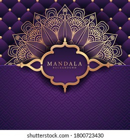 Luxury mandala background with golden arabesque pattern Arabic Islamic east style. Ramadan Style Decorative mandala. Mandala for print, poster, cover, brochure, flyer, banner