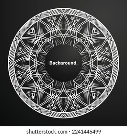 Luxury mandala background with golden arabesque pattern Arabic Islamic east style. Decorative mandala for print, poster, cover, brochure, flyer, banner