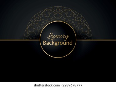 Luxury mandala background with golden arabesque pattern Arabic Islamic east style. Ramadan Style Decorative mandala. Mandala for print