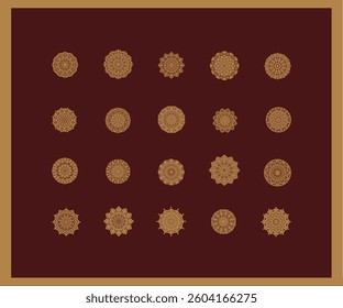 Luxury mandala background with golden arabesque pattern Arabic Islamic east style. Decorative mandala for print, poster, cover, brochure, flyer, banner.