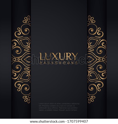 Luxury mandala background with golden arabesque pattern east style.ornament elegant invitation wedding card , invite, backdrop cover banner. luxury style vector illustration design.