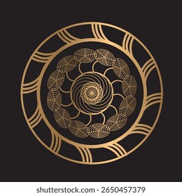 Luxury mandala background with Golden pattern decorative mandala for print, poster, cover, brochure, flyer, banner
