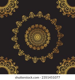 Luxury mandala background with golden Style Decorative mandala. Mandala for print, poster, cover, brochure, flyer, banner, wedding