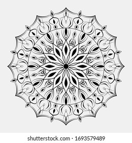 Luxury mandala background , ornament elegant invitation wedding card , invite , backdrop cover banner illustration vector design