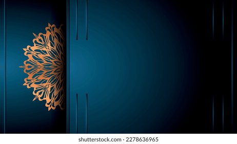 Luxury mandala background ornamental, arabesque style With Golden Arabesque Pattern Style. Decorative Mandala Ornament For Print, Brochure, Banner, Cover, Poster, Invitation Card