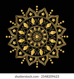 A Luxury mandala background pattern