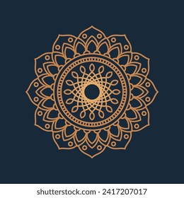 Luxury mandala background Royalty Free Vector Image.