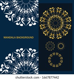 Luxury mandala background vector design