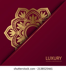 Luxury mandala background, vector design 011