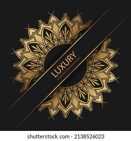 Luxury mandala background, vector design 012