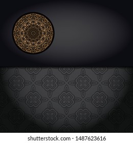 Luxury mandala background. Vector illustration.  For book cover, wedding invitation, or other tempalte card. 