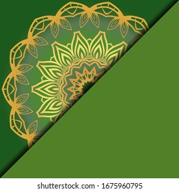 Luxury mandala background. Vector illustration. For book cover, wedding invitation, or other tempalte card. 
