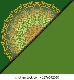 Luxury mandala background. Vector illustration. For book cover, wedding invitation, or other tempalte card. 