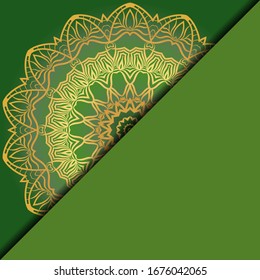 Luxury mandala background. Vector illustration. For book cover, wedding invitation, or other tempalte card. 