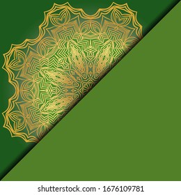 Luxury mandala background. Vector illustration. For book cover, wedding invitation, or other tempalte card. 
