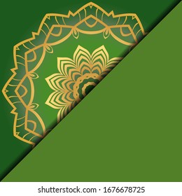 Luxury mandala background. Vector illustration. For book cover, wedding invitation, or other tempalte card. 