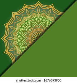 Luxury mandala background. Vector illustration. For book cover, wedding invitation, or other tempalte card. 