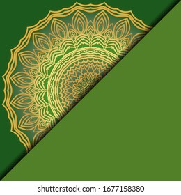 Luxury mandala background. Vector illustration. For book cover, wedding invitation, or other tempalte card. 