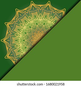 Luxury mandala background. Vector illustration. For book cover, wedding invitation, or other tempalte card. 