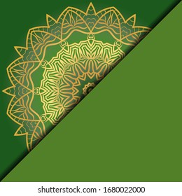Luxury mandala background. Vector illustration. For book cover, wedding invitation, or other tempalte card. 